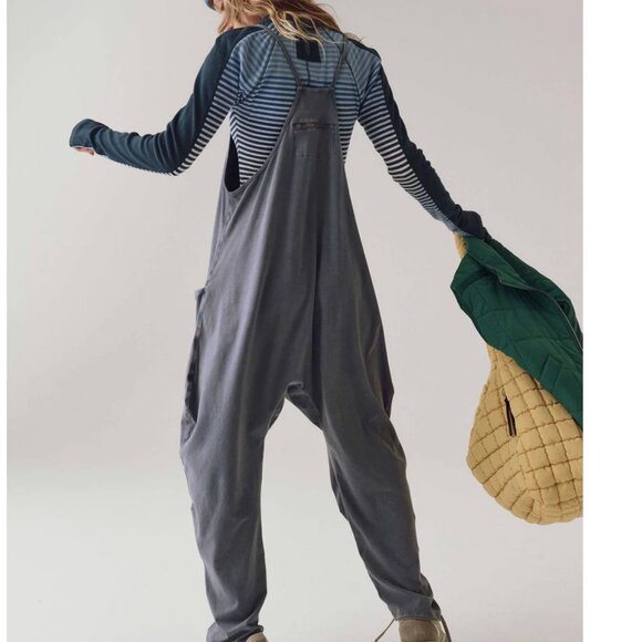 Free People Movement Gray Hot Shot Women's Large - Picture 2 of 10